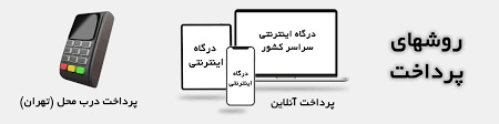 شیوه های پرداخت در ایران شاپ